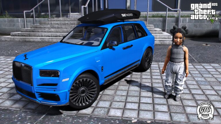 Gta Small Rolls Royce Mansory Cullinan Coastline Car For Babies