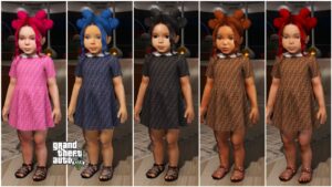 GTA 5 :- Baby Female 59 Bundle with 5 Variants [Singleplayer/Fivem Ready] [ 30% OFF]