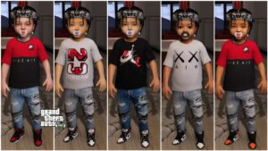 GTA 5 :- Baby Male 120 Bundle with 5 Variants [Singleplayer/Fivem Ready] [ 30% OFF]