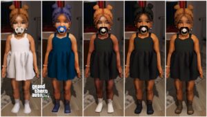 GTA 5 :- Baby Female 77 Bundle with 5 Variants [Singleplayer/Fivem Ready] [ 30% OFF]