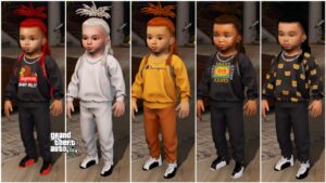 GTA 5 :- Baby Male 119 Bundle with 5 Variants [Singleplayer/Fivem Ready] [ 30% OFF]