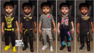 GTA 5 :- Baby Male 140 Bundle with 5 Variants [Singleplayer/Fivem Ready] [ 30% OFF]