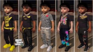 GTA 5 :- Baby Male 140 Bundle with 5 Variants [Singleplayer/Fivem Ready] [ 30% OFF]