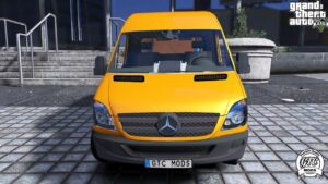 GTA 5 :- Small Mercedes-Benz Cargo Sprinter Van for Kids and Babies [Singleplayer/Fivem Ready]