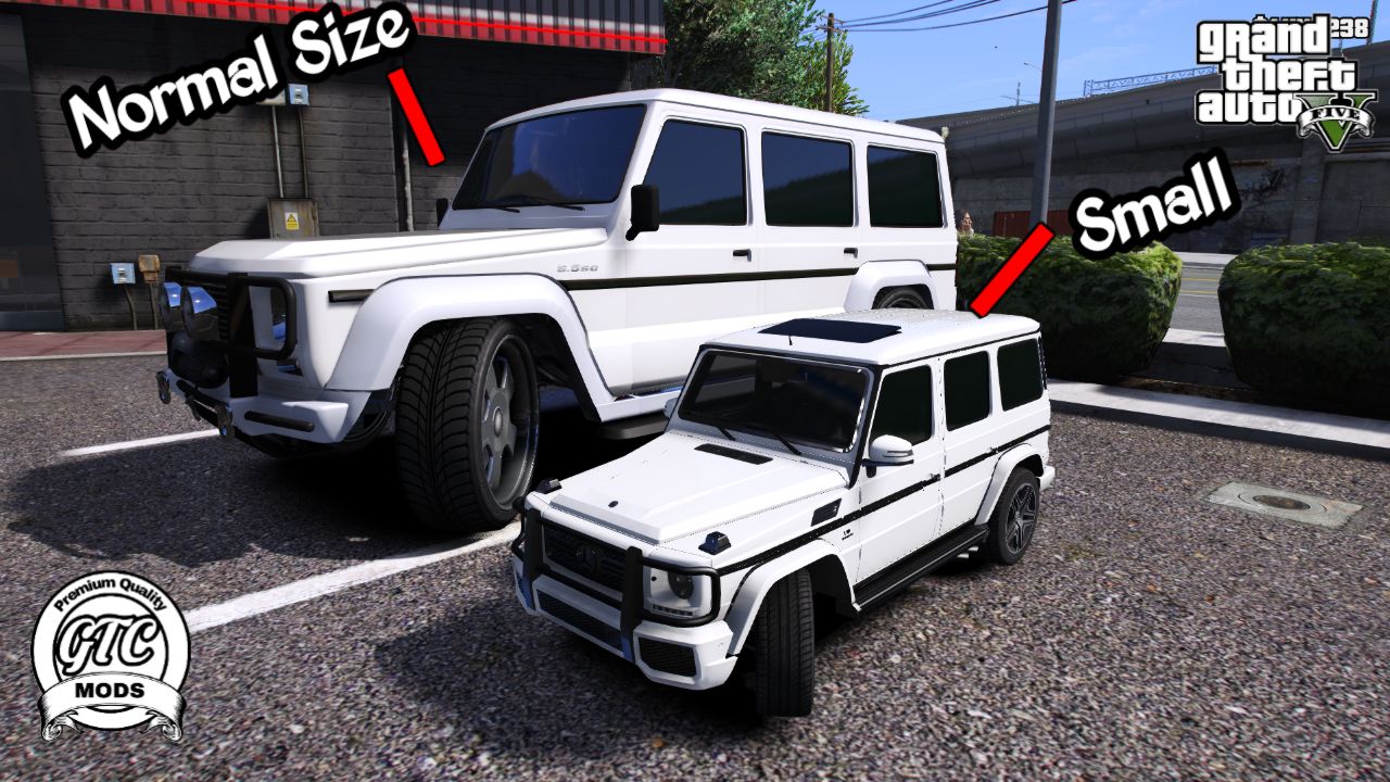 GTA 5 :- Small Mercedes Brabus G700 Car for Babies [Singleplayer/Fivem  Ready] in 2023