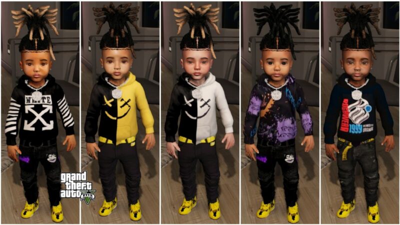 GTA 5 :- Baby Male 147 Bundle with 5 Variants [Singleplayer/Fivem Ready ...