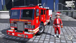 GTA 5 :- Small Fire Truck for Babies [Singleplayer/Fivem Ready]