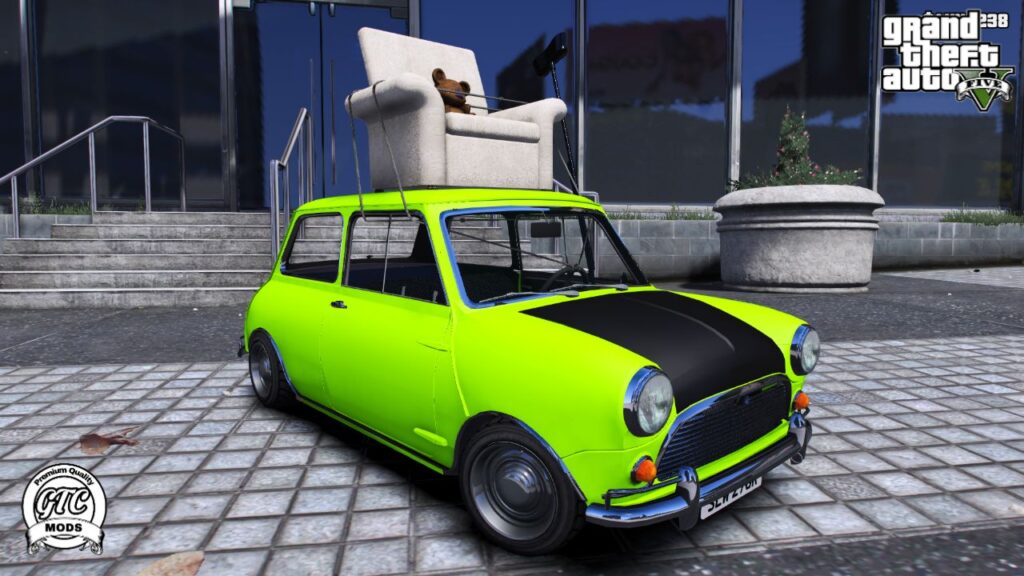 GTA 5 :- Small Mr Bean Mini Cooper Car for Babies [Singleplayer/Fivem ...