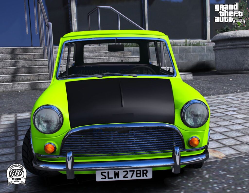 GTA 5 :- Small Mr Bean Mini Cooper Car for Babies [Singleplayer/Fivem ...