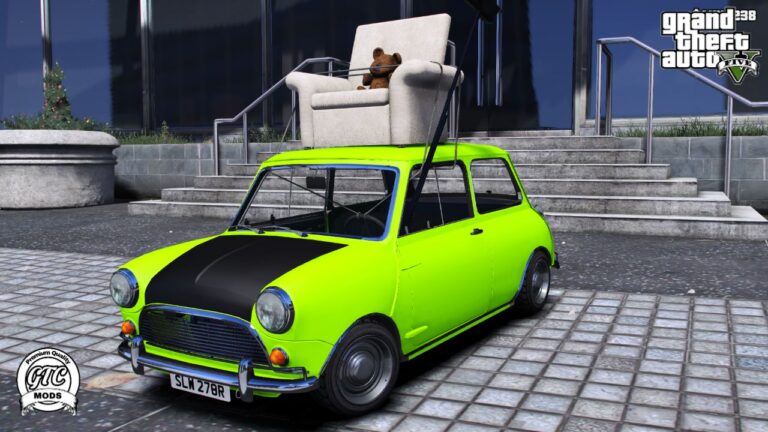 GTA 5 :- Small Mr Bean Mini Cooper Car for Babies [Singleplayer/Fivem ...