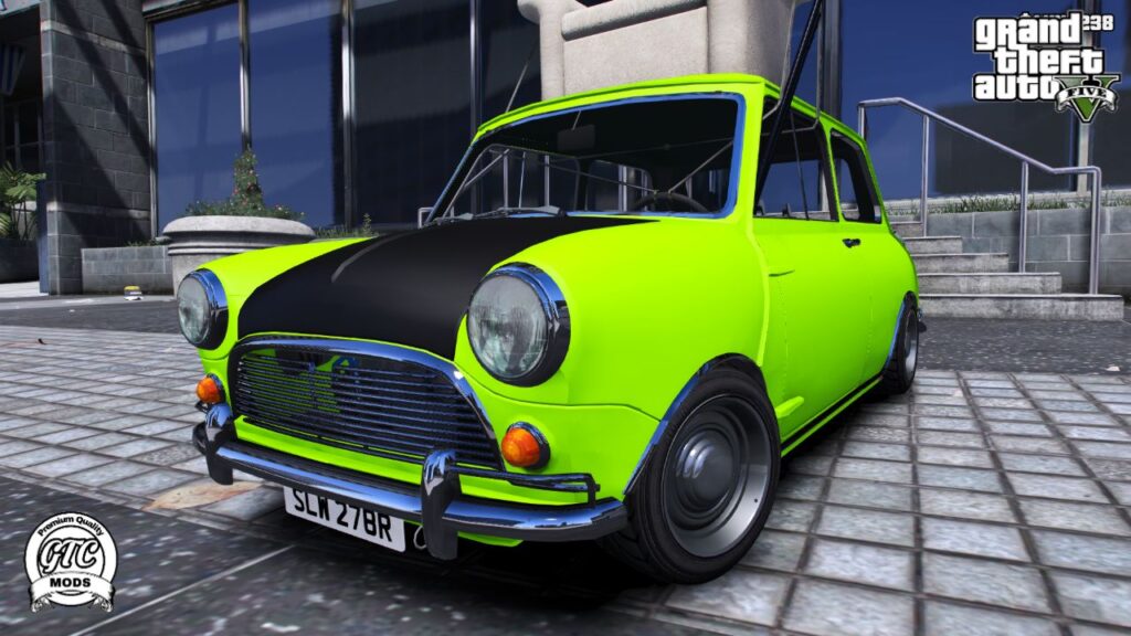 GTA 5 :- Small Mr Bean Mini Cooper Car for Babies [Singleplayer/Fivem ...