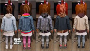 GTA 5 :- Baby Female 46 Bundle with 5 Variants [Singleplayer/Fivem Ready] [ 30% OFF]