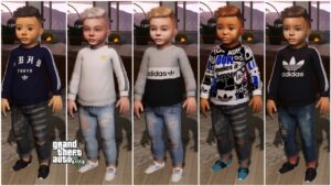 GTA 5 :- Baby Male 123 Bundle with 5 Variants [Singleplayer/Fivem Ready] [ 30% OFF]