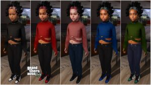 GTA 5 :- Child Female 9 Bundle with 5 Variants [Singleplayer/Fivem Ready] [ 30% OFF ]