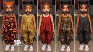 GTA 5 :- Baby Female 123 Bundle with 5 Variants [Singleplayer/Fivem Ready] [ 30% OFF]