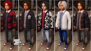 GTA 5 :- Child Male 41 Bundle with 5 Variants [Singleplayer/Fivem Ready] [ 30% OFF ]