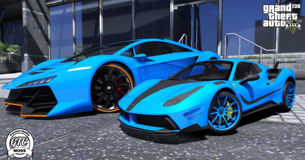 GTA 5 :- Small Ferrari 488 Mansory Siracusa 4XX Car for Babies ...