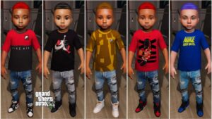 GTA 5 :- Baby Male 185 Bundle with 5 Variants [Singleplayer/Fivem Ready] [ 30% OFF]