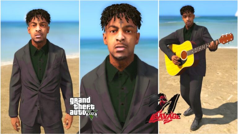 GTA 5 :- 21 Savage-The Rapper Ped Mod [Singleplayer/Fivem Ready] | Bin ...