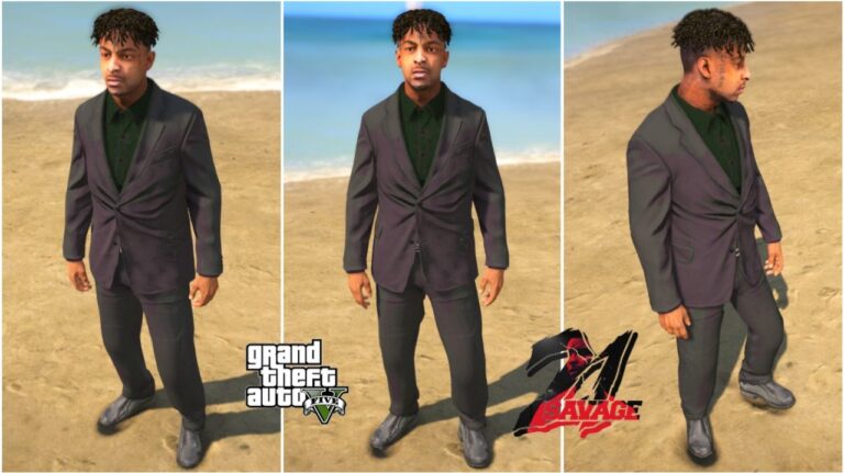 Gta 5 21 Savage The Rapper Ped Mod Singleplayerfivem Ready Bin