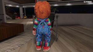 GTA 5:- Chucky Ped Mod for GTA V [Singleplayer Add-On/Fivem Ready] (Horror Ped Mods)