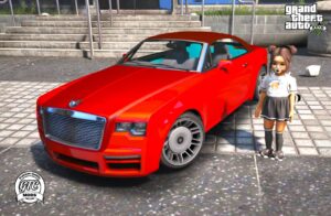 GTA 5 :-Small Enus Windsor Drop Car for Babies [Singleplayer/Fivem Ready]