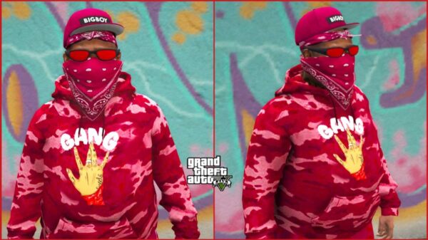 GTA 5 :- Red Gang Fat Ped Mod for [FiveM/Singleplayer]