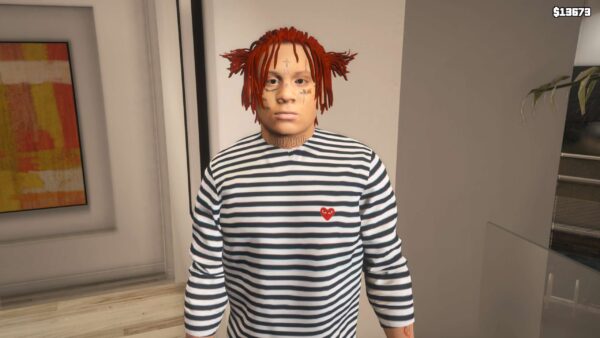 GTA 5 :- Trippie Redd - Rapper Ped Mod for [FiveM/Singleplayer] - Image 4