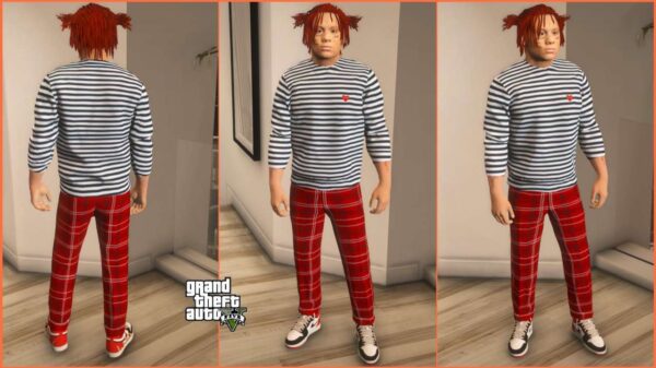 GTA 5 :- Trippie Redd - Rapper Ped Mod for [FiveM/Singleplayer] - Image 2