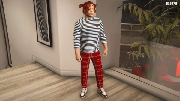 GTA 5 :- Trippie Redd - Rapper Ped Mod for [FiveM/Singleplayer] - Image 5