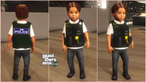 GTA 5 :-Police Baby Male 215 E Ped for [Fivem Ready/Singleplayer]