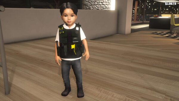 GTA 5 :-Police Baby Male 215 Bundle with 4 Variants [Singleplayer/Fivem Ready] - Image 5