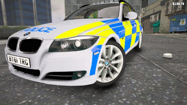 GTA 5 :- [ELS] UK Police BMW Small Car for Babies for [Fivem/Singleplayer] - Image 4