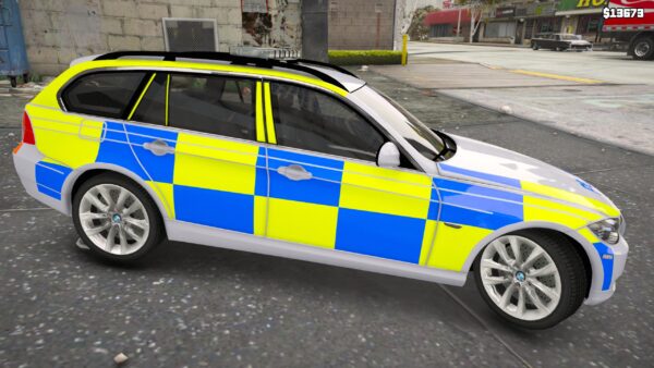 GTA 5 :- [ELS] UK Police BMW Small Car for Babies for [Fivem/Singleplayer] - Image 6