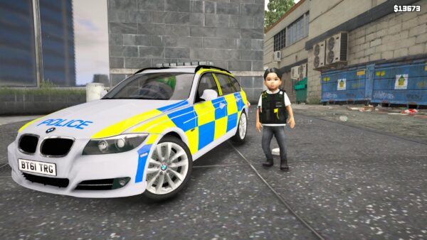 GTA 5 :- [ELS] UK Police BMW Small Car for Babies for [Fivem/Singleplayer] - Image 9