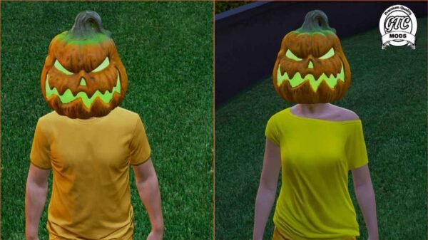GTA 5: Halloween-mods-for-fivem | Halloween-Angry-Pumpkin-Head-Mask-Male-Female