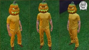 GTA 5 : Halloween mod for Fivem- Angry Pumpkin Head (Male & Female) 🎃
