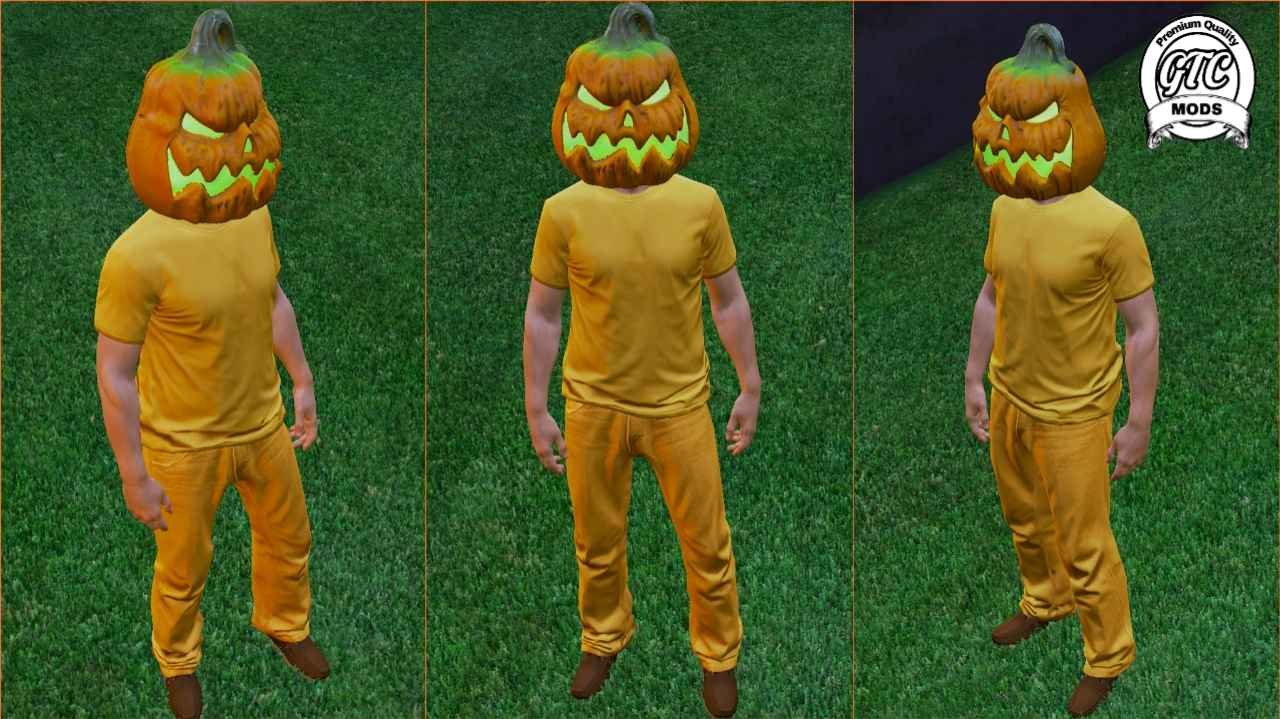 GTA 5: Halloween-mods-for-fivem | Halloween-Angry-Pumpkin-Head-Mask-Male-Female