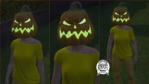GTA 5 : Halloween mod for Fivem- Angry Pumpkin Head (Male & Female) 🎃